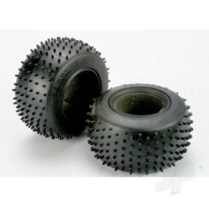 Traxxas Tyres, Pro-Trax Spiked 2.2in (Rear) (2 pcs)