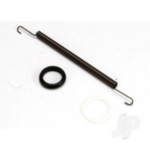 Traxxas Spring, header (for Revo big block header) / o-ring (1pc) & gasket (1pc) (for exhaust header flange)
