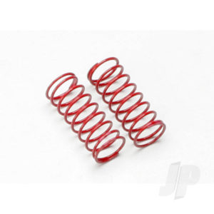 Traxxas Spring, shock (Red) (GTR) (1.4 rate double pink stripe)