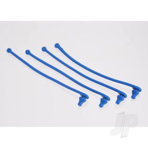 Traxxas Body clip retainer, Blue (4 pcs)