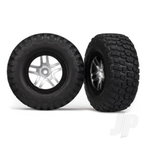 Traxxas Tyres and Wheels, Assembled Glued BFGoodrich Mud-Terrain T / A KM2 Tyres (2 pcs)