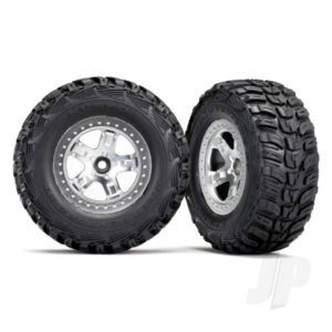 Traxxas Tyres and Wheels, Assembled Glued Kumho Tyres (2 pcs)
