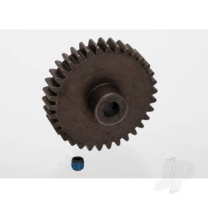 Traxxas 34-T Pinion Gear (1.0 metric pitch) (fits 5mm shaft) Set