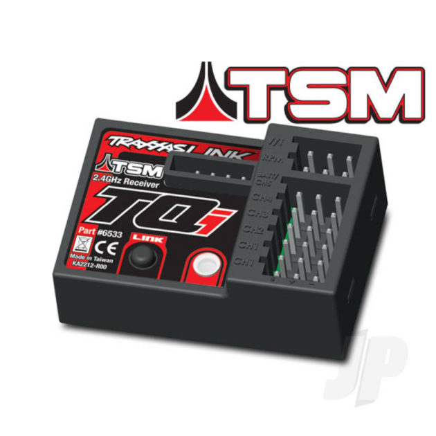 Traxxas TQi 2.4GHz 5-channel Micro Receiver with Telemetry + TSM  TRX6533