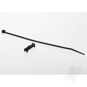 Traxxas Mount, temperature sensor (electric motors) / wire tie / thermal pad