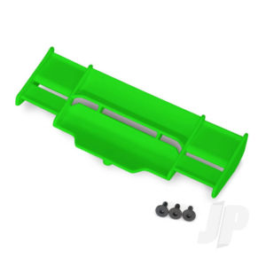 Traxxas Wing, Rustler 4X4 (Green) / 3x8 FCS (3 pcs)