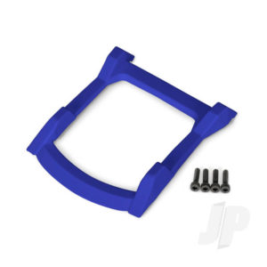 Traxxas Skid plate, roof (Body) (Blue) / 3x12mm CS (4 pcs)