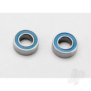 Traxxas Ball bearings, Blue rubber sealed (4x8x3mm) (2 pcs) TRX7019