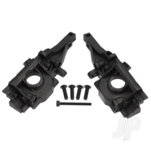 Traxxas Bulkhead, Rear (left & right halves) / 3x10mm BCS (4 pcs)