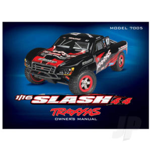 Traxxas Owner's manual, 1:16 Slash 4WD (model 7005)