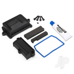 Traxxas Box receiver (sealed) / wire cover / foam pads / silicone grease / 3x15 CS (4 pcs)