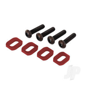 Traxxas Motor Mounting Bolts and Washers (4 pcs)