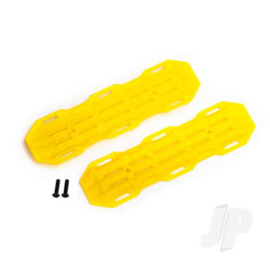 Traxxas Traction boards, yello with mounting hardware