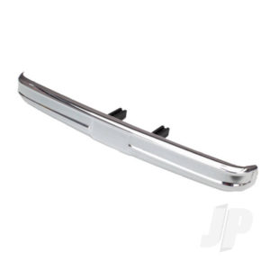 Traxxas Bumper, Front (chrome) / bumper mount / 3x10 BCS (2 pcs)