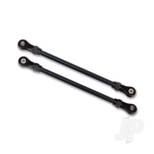 Traxxas Suspension links, Front lower (2 pcs) (5x104mm, Steel) (assembled with hollow balls) (for use with #8140 TRX-4 Long Arm Lift Kit)