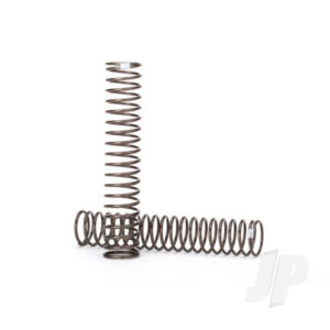 Traxxas Springs, shock, Long (natural finish) (GTS) (0.29 rate, white stripe) (for use with TRX-4 Long Arm Lift Kit)