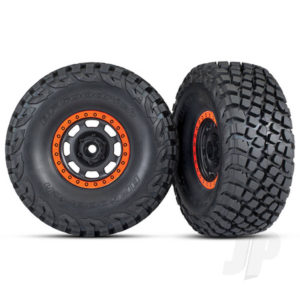 Traxxas Tyres and Wheels, Assembled Glued BFGoodrich Baja KR3 Tyres (2 pcs)
