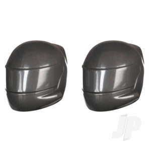 Traxxas Driver helmet, grey (2 pcs)