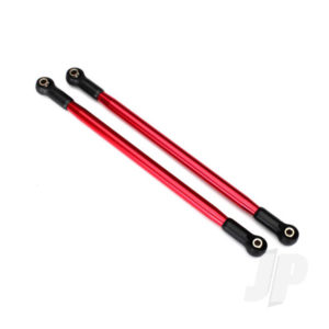 Traxxas Suspension link, Rear (upper) (Aluminium, Red-anodized) (10x206mm, center to center) (2 pcs) (assembled with hollow balls)