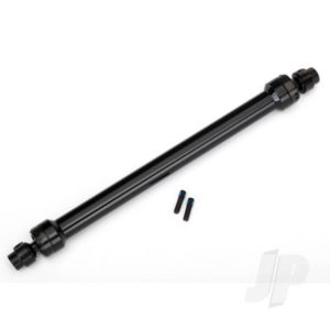 Traxxas Driveshaft, center Rear, 6061-T6 aluminium (black-anodized) (fully assembled) / 3mm screw pin (2 pcs)