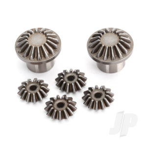 Traxxas Gear Set, Differential (Front) (output gears (2 pcs) / spider gears (4 pcs))