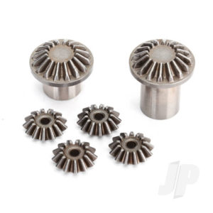 Traxxas Gear Set, center Differential (output gears (2 pcs) / spider gears (4 pcs))