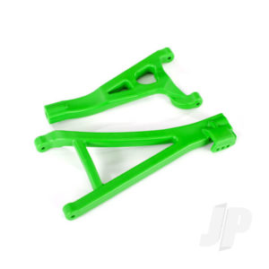 Traxxas Suspension arms, Green, Front (right), heavy duty (upper (1pc) / lower (1pc))