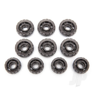 Traxxas Tension wheels (6 pcs) / road wheels (4 pcs)