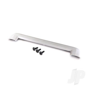 Traxxas Tailgate protector, white / 3x15mm flat-head screw (4 pcs)