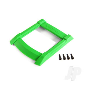 Traxxas Skid plate, roof (Body) (Green) / 3x12mm CS (4 pcs)