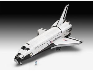 REVELL 1/72 SPACE SHUTTLE ATLANTIS 40TH ANNIVERSARY MODEL KIT