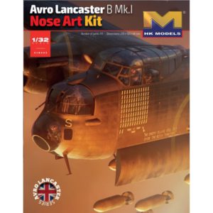 HK MODELS AVRO LANCASTER B MK I NOSE ART KIT