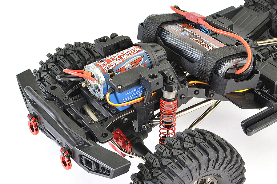 FTX Outback GEO 4X4 RTR 1:10 Trail Crawler - RED - Image 4