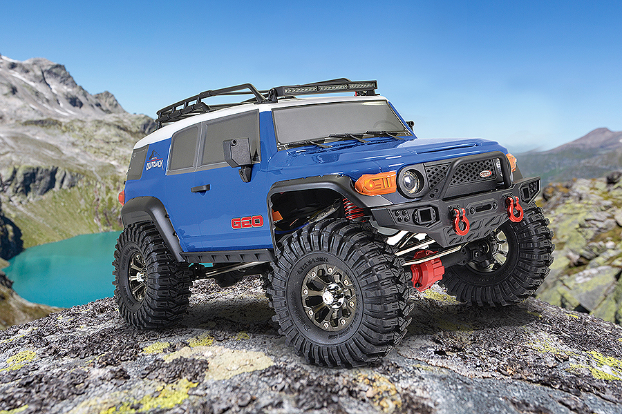 FTX Outback GEO 4X4 RTR 1:10 Trail Crawler - BLUE FTX5591BL - Image 2