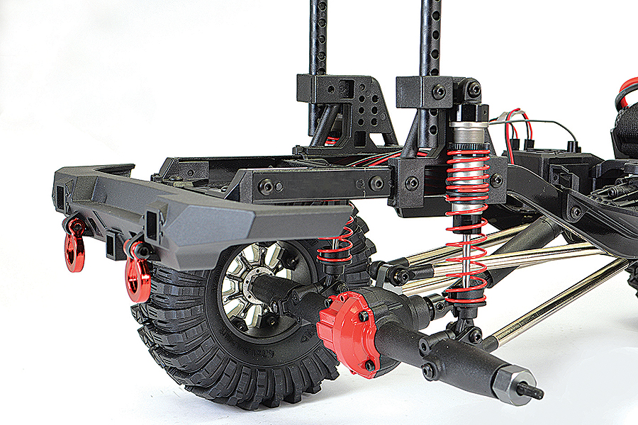 FTX Outback GEO 4X4 RTR 1:10 Trail Crawler - RED - Image 11