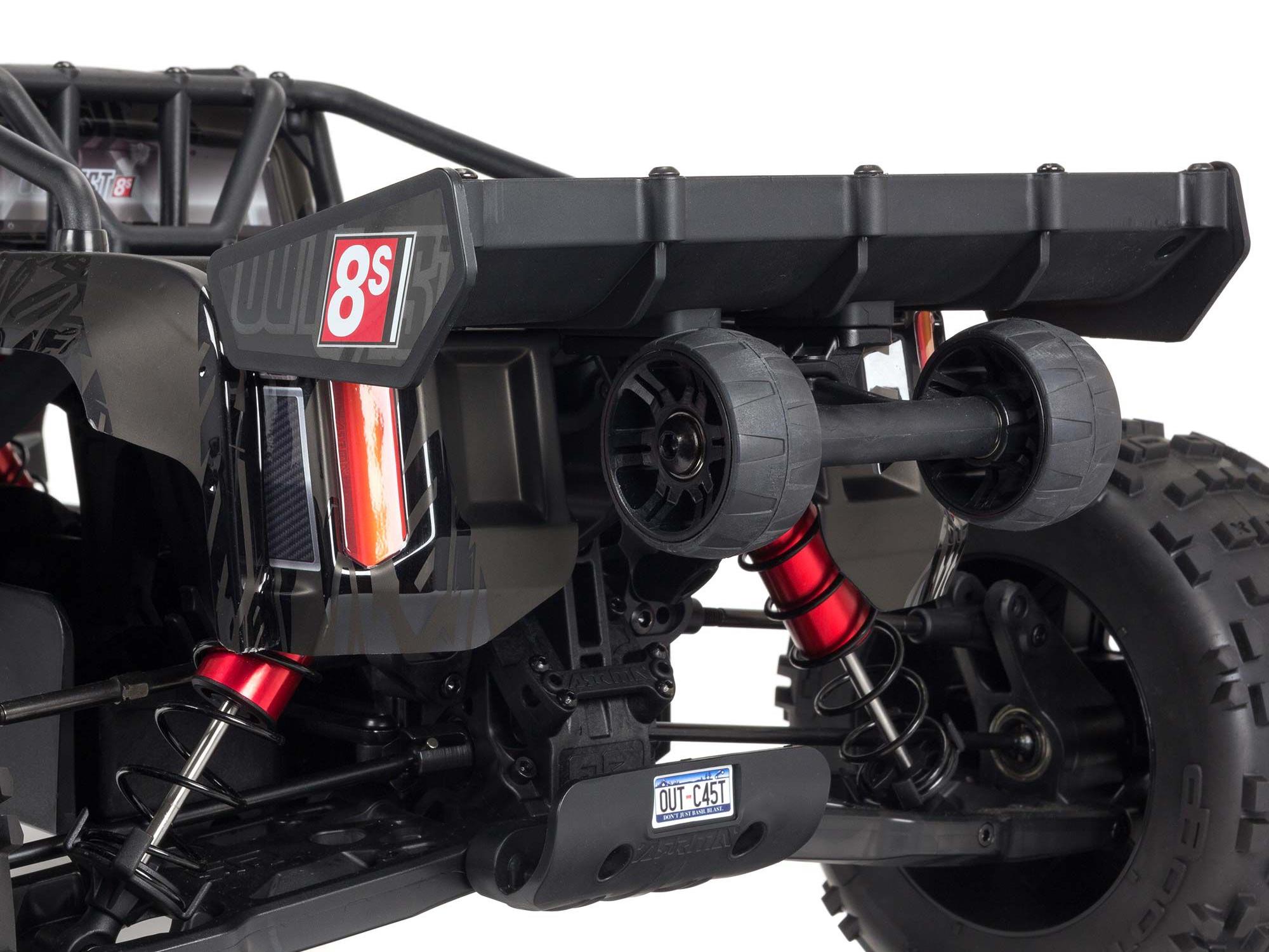 Arrma 1/5 OUTCAST 4WD EXtreme Bash Roller Stunt Truck - Black