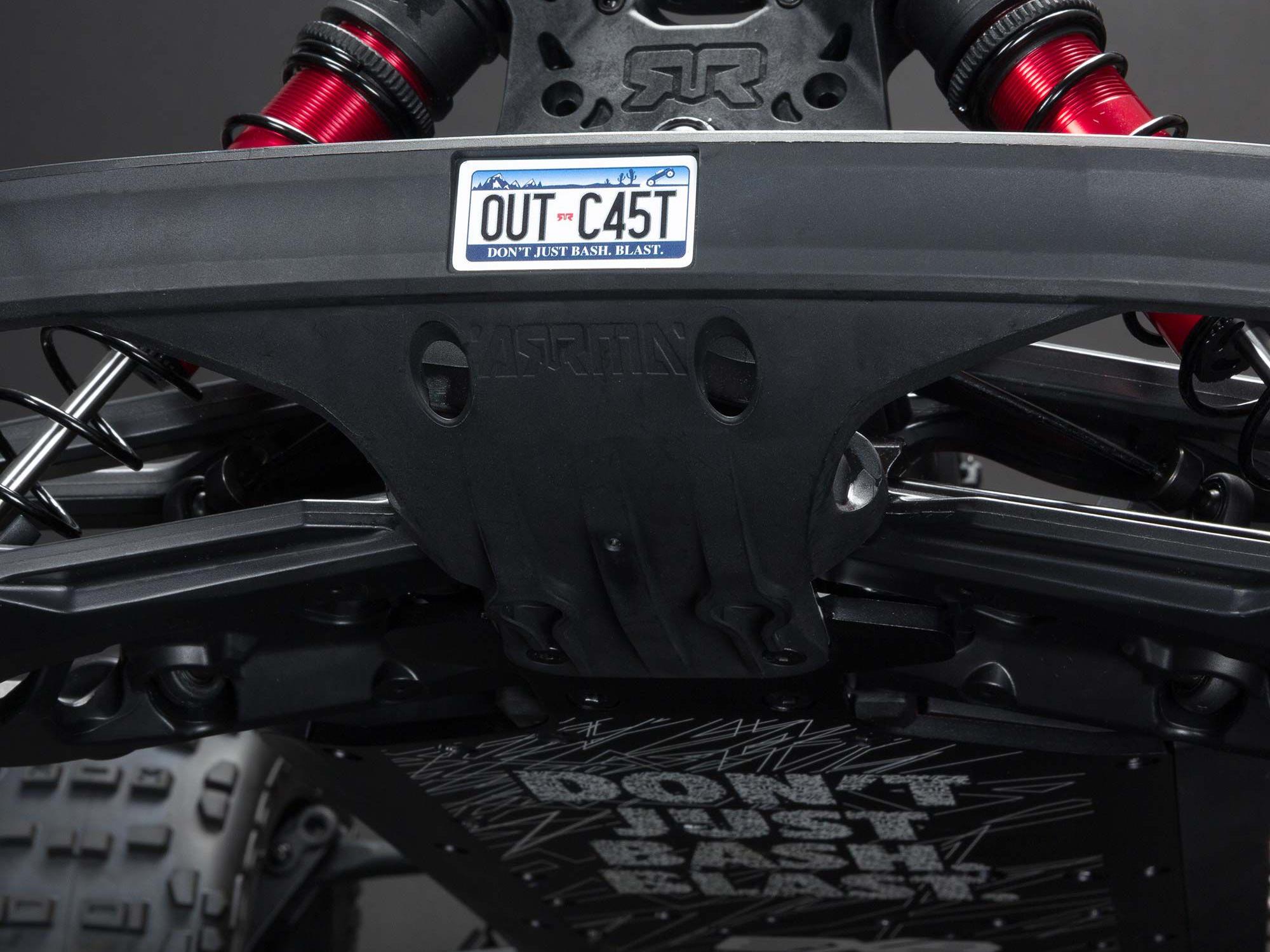 Arrma 1/5 OUTCAST 4WD EXtreme Bash Roller Stunt Truck - Black