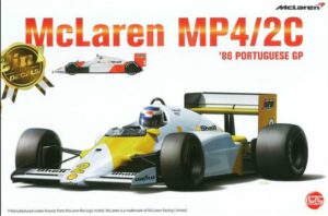 NUNU McLaren MP4/2C 1986 Portuguese GP F1 Car Kit 1/20 NU-20001