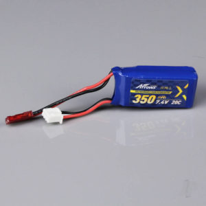 Arrows Hobby LiPo 2S 350mAh 7.4V 20C JST (for Pioneer)