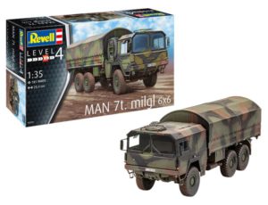 Revell MAN 7T MILGL 6X6 MODEL KIT 1/35 03291