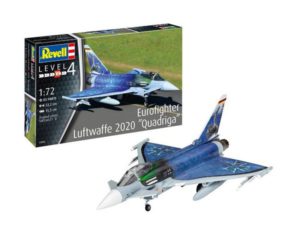 REVELL EUROFIGHTER TYPHOON 2020 QUADRIGA MODEL KIT 1/72