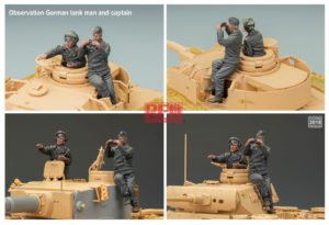 Rye Field Models Observation German Tankman and Captain Figures 1/35 2015