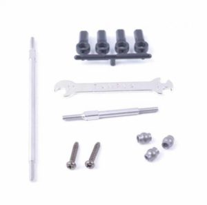 Tamiya CC-02 Stainless Steel Adjustable Tie-Rod Set 54929