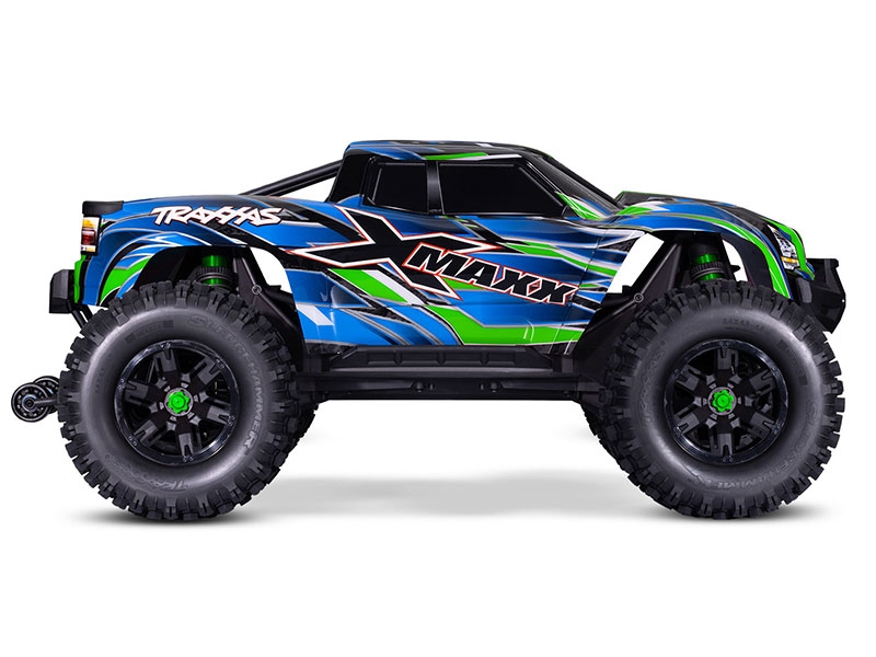 Traxxas X-Maxx Belted 4WD Brushless RTR 8S Monster Truck - Green - Image 3