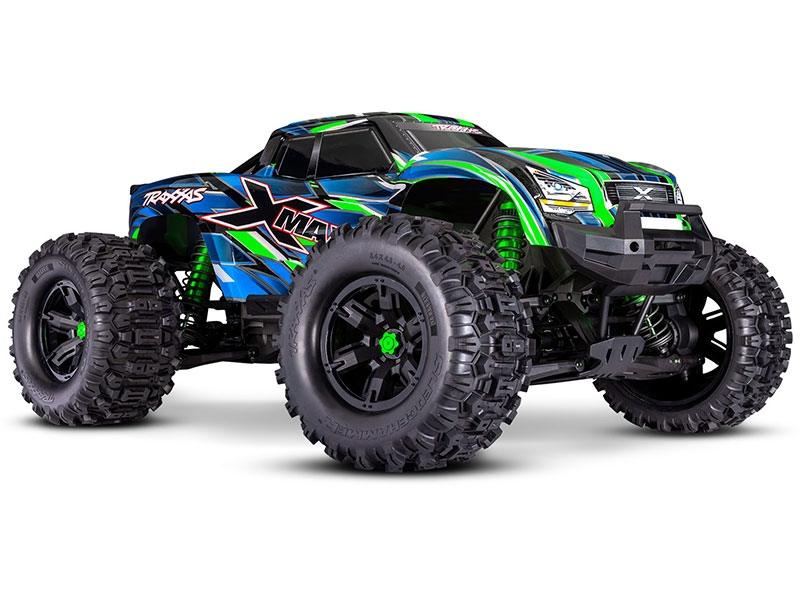 Traxxas X-Maxx Belted 4WD Brushless RTR 8S Monster Truck - Green