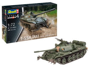 Revell T-55A/AM w/ KMT-6/EMT-5 1/72 03328