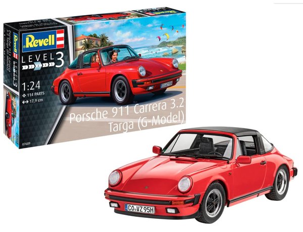 Revell 1/24 Porsche 911 G Model Targa 07689