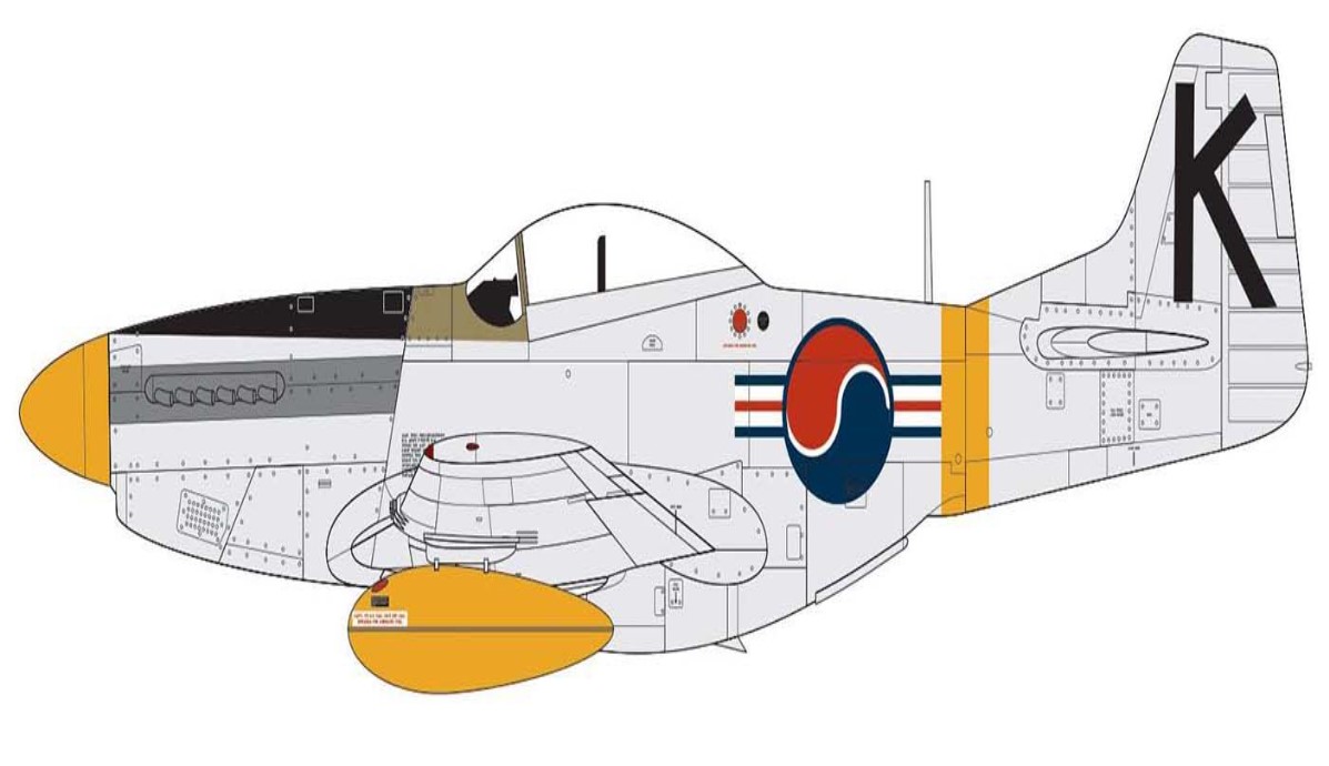 Airfix North American F-51D Mustang 1:72 A02047A