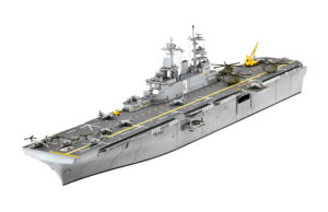 Revell Assault Carrier USS WASP CLASS 1/700
