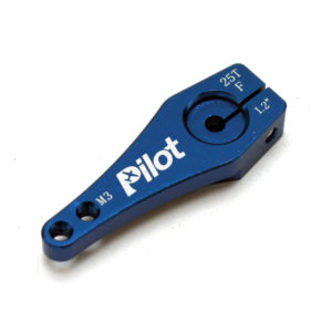 Pilot-RC 1.2in Aluminium Servo Arm (25T - Futaba) PIL556
